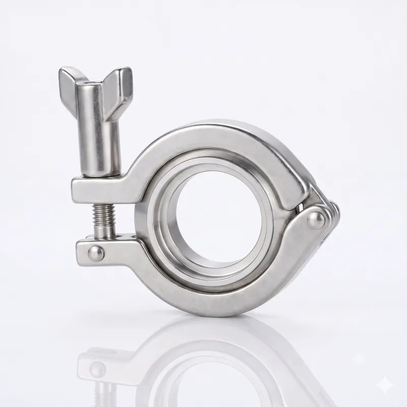 Dairy clamp fitting