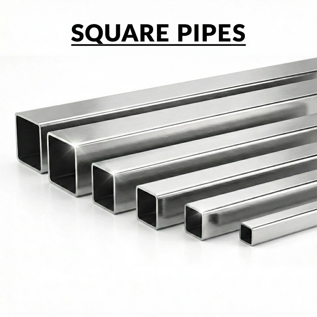 SS316 SQUARE PIPES IN MUMBAI