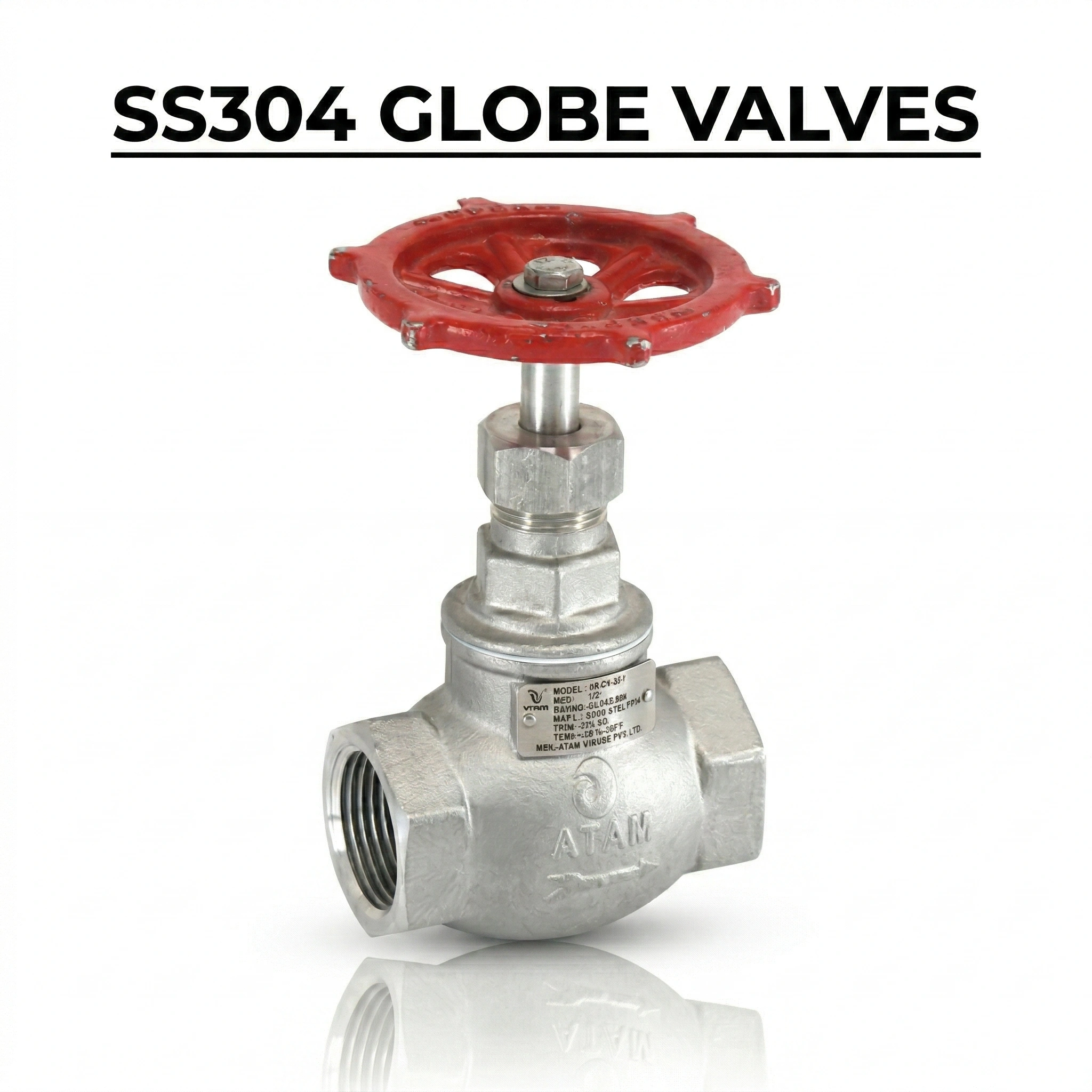 SS304 GLOBE VALE IN MUMBAI